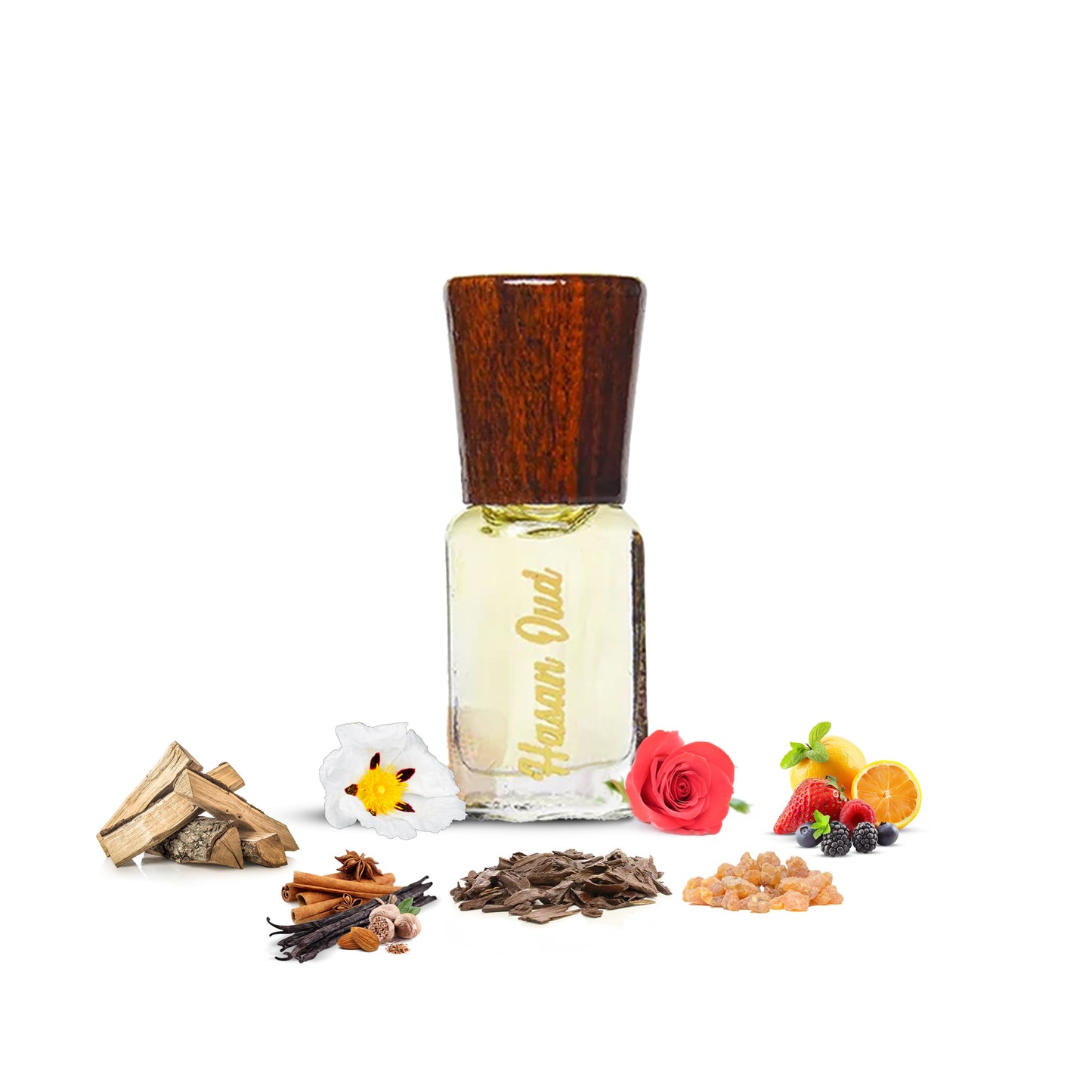 Oud classic by Hasanoud Alcohol Free Premium Attar