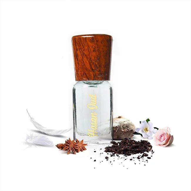 White Musk Premium Fragrances Alcohol Free Attar By Hasanoud