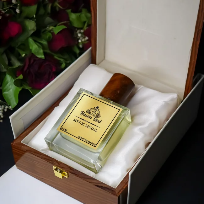 MYSTIC SANDAL by Hasanoud extrait de parfum Powerful sandalwod Fragrance