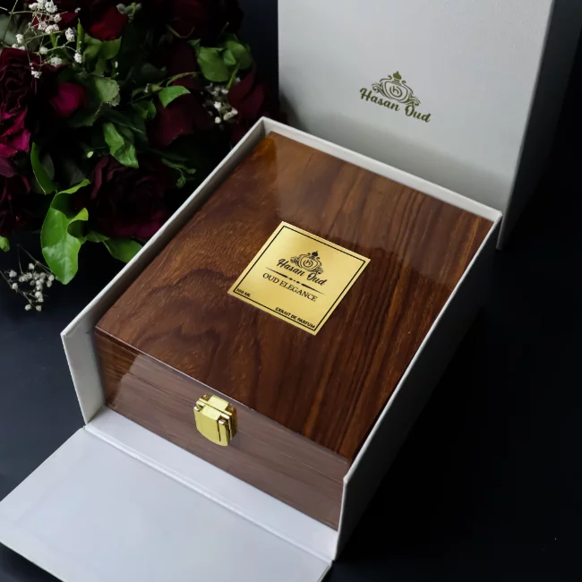 OUD ELEGANCE by Hasanoud extrait de parfum Powerful clean oud Fragrance
