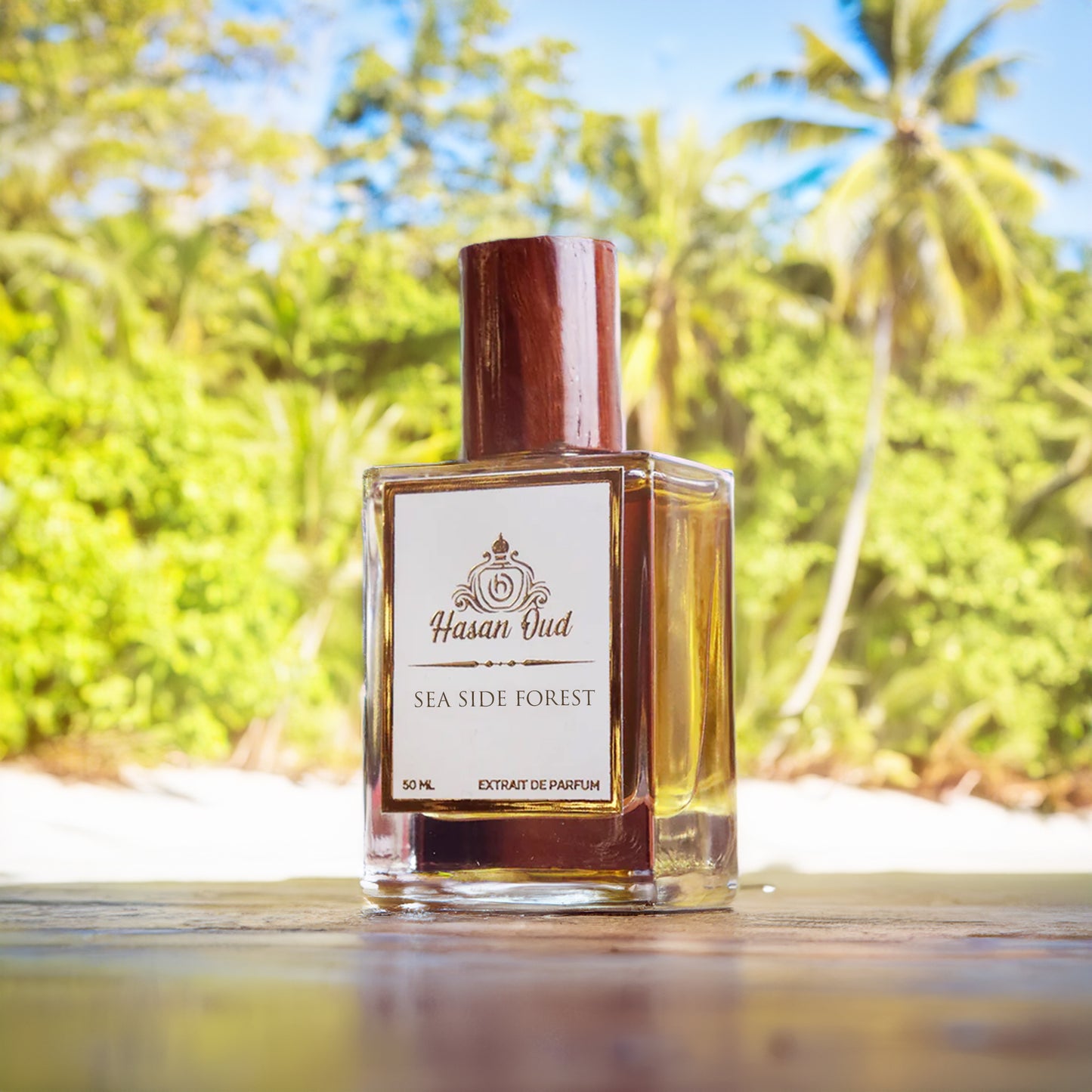 SEA SIDE FOREST Premium Fragrances by Hasanoud extrait de parfum Powerful vetiver Fragrance