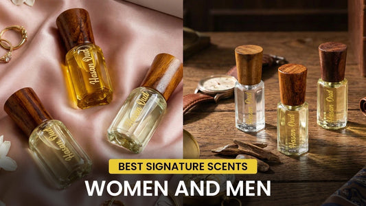 signature fragrances for men and women from Hasan Oud