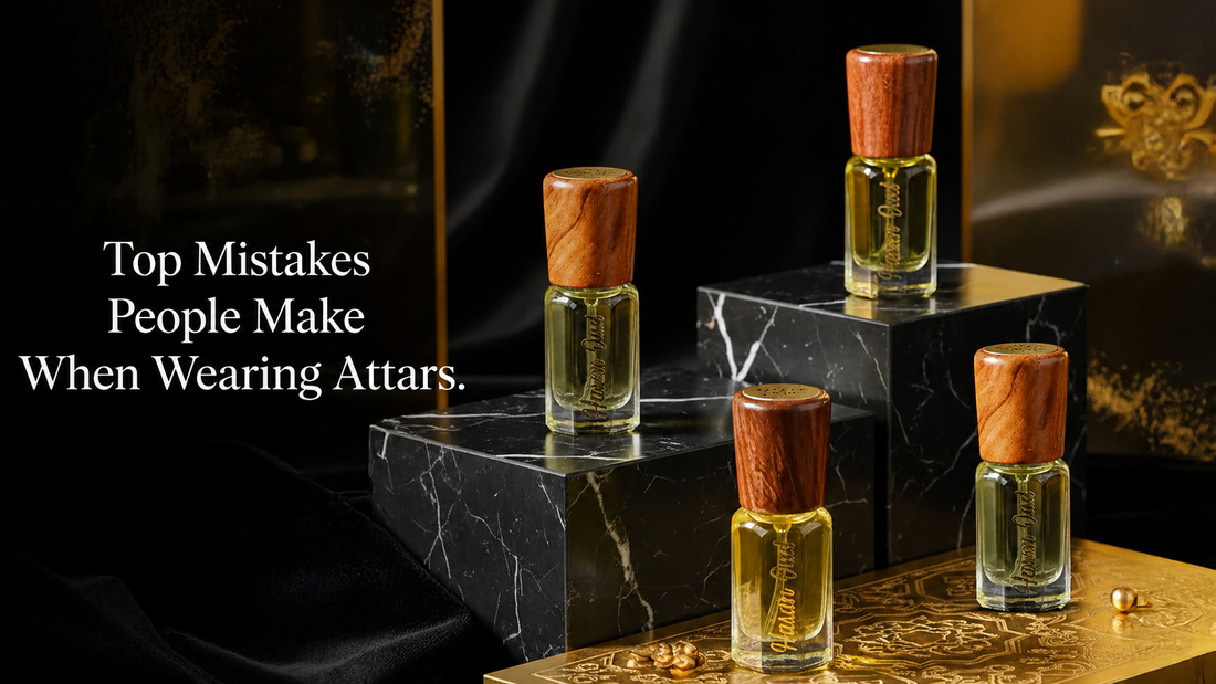 Top Mistakes People Make When Wearing Attars.