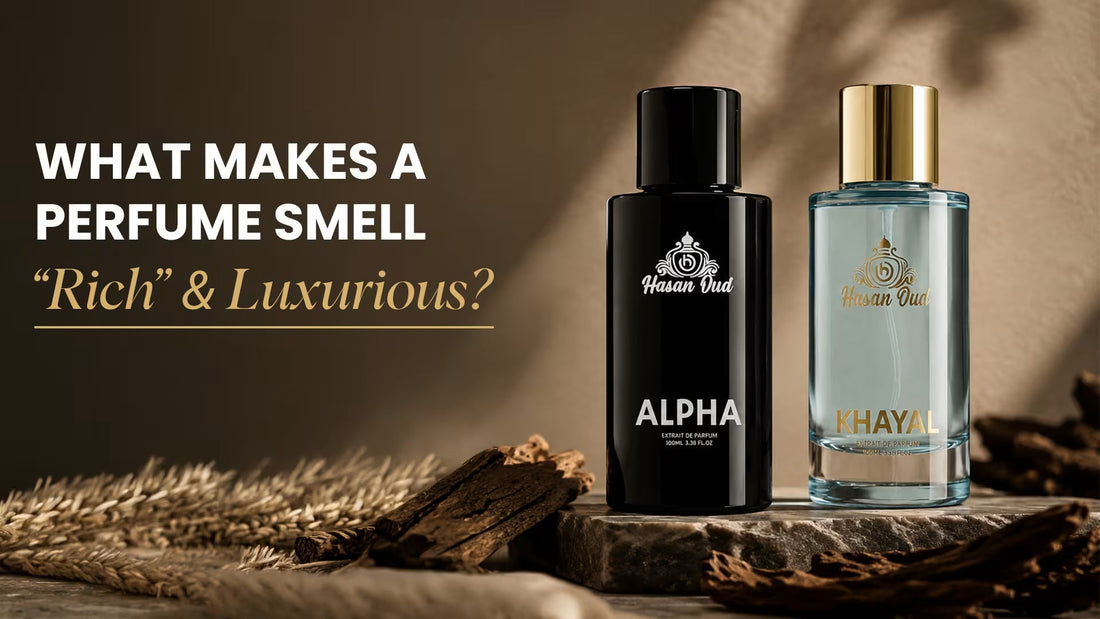 Perfume Smell “Rich” and Luxurious