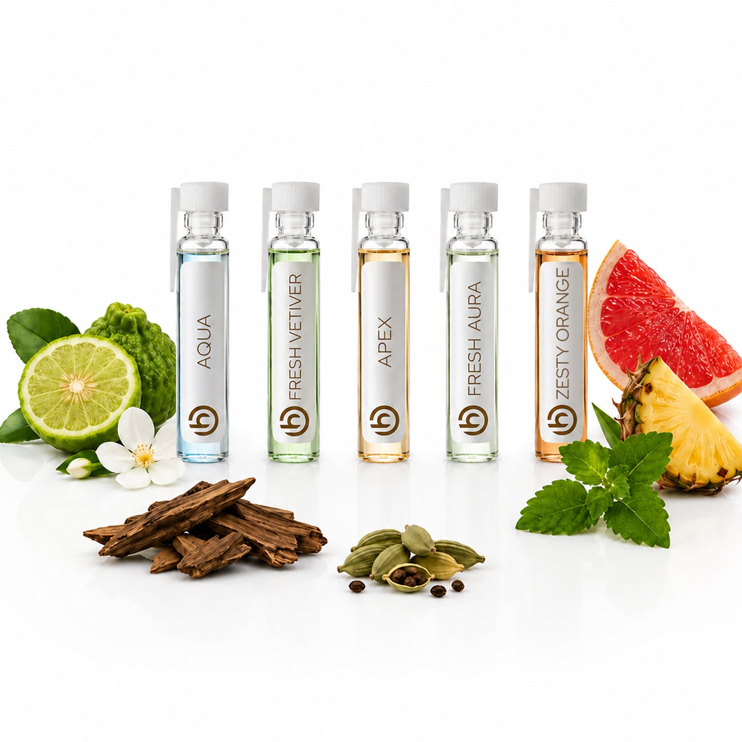 Summer Sample Attar Set of 5 by HASANOUD