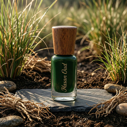 Attar Khus Premium Natural Vetiver Attar by HASANOUD
