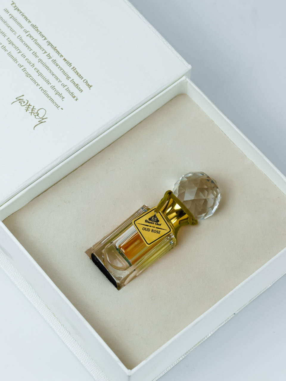 Oud Rose Premium Fragrance Alcohol free Attar By Hasanoud