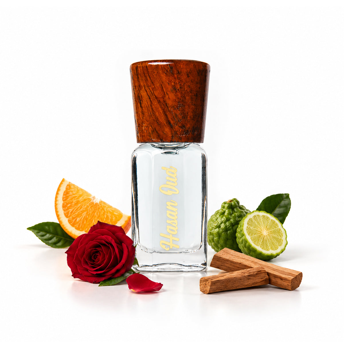 The blue Premium fragrances By Hasan Oud Alcohol Free Attar
