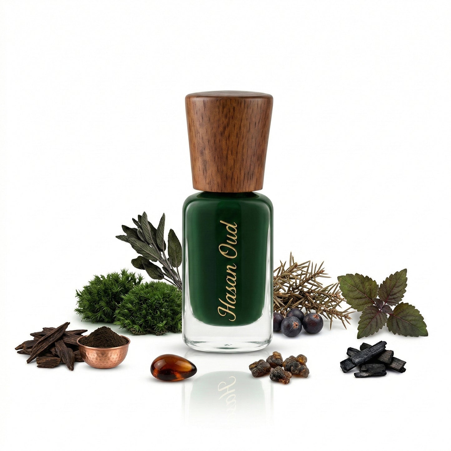 Attar Khus Premium Natural Vetiver Attar by HASANOUD