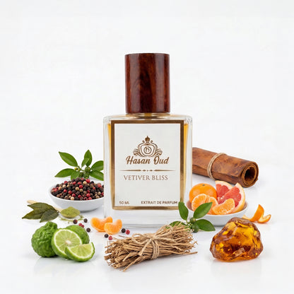 Vetiver Bliss Intense Vetiver Fragrance by Hasan Oud