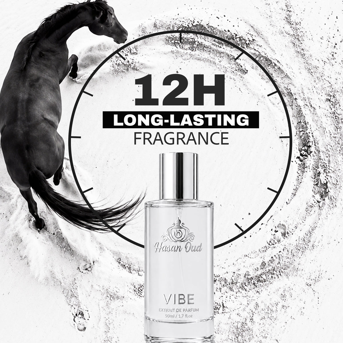 VIBE Long Lasting Fresh Aromatic Perfume By Hasan Oud