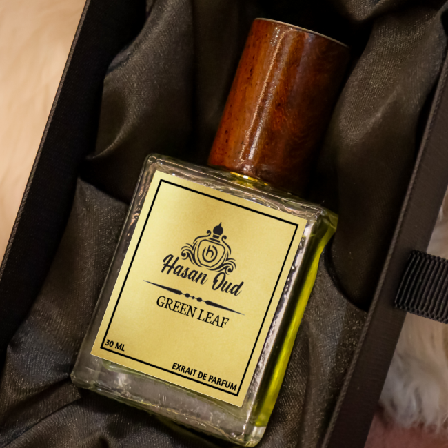 GREEN LEAF by Hasanoud extrait de parfum Powerful citrusy Fragrance