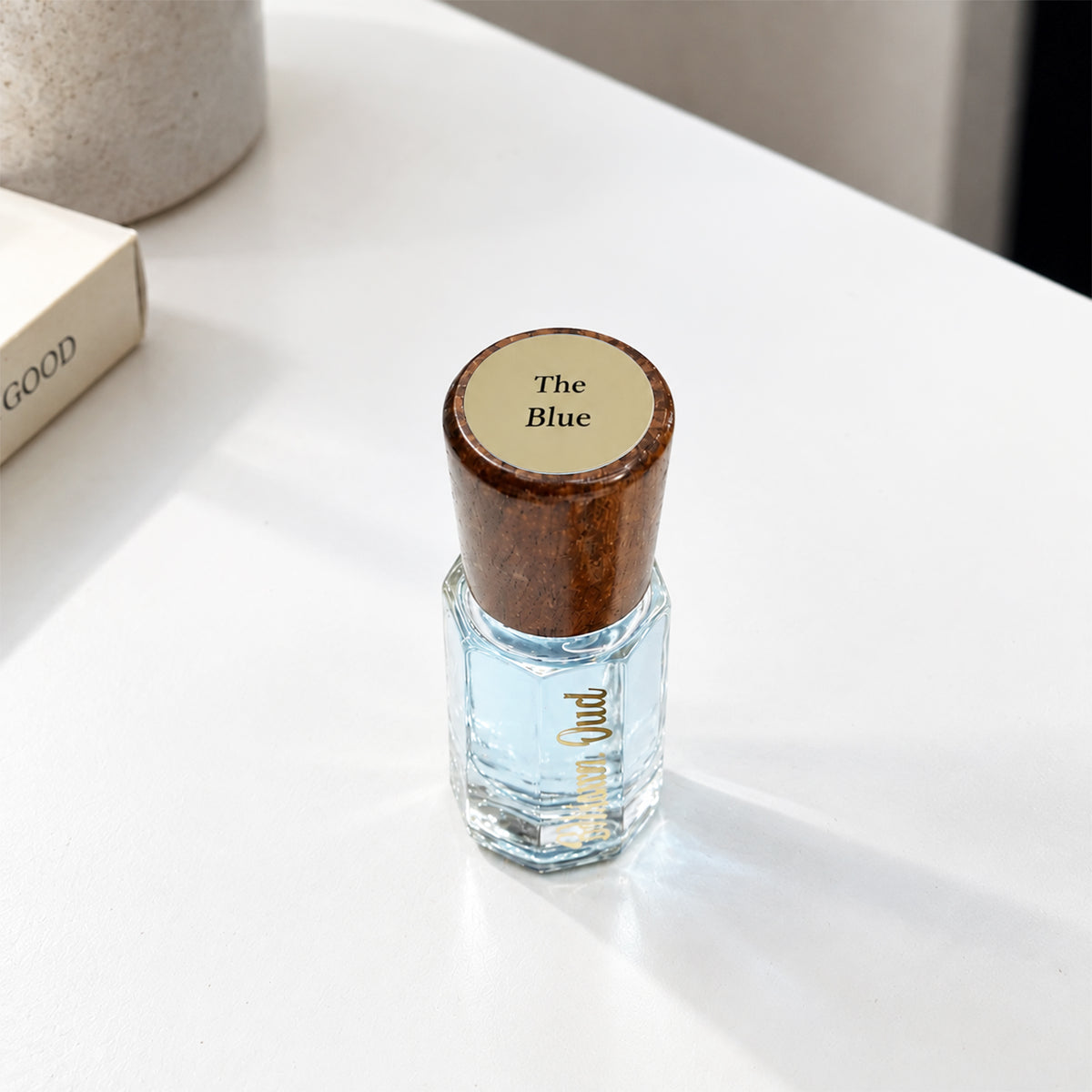 The blue Premium fragrances By Hasan Oud Alcohol Free Attar