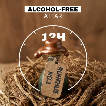 Ruh-E-Khus No. 1 Premium Fragrances alcohol-free attar by Hasan Oud