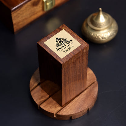 The blue Premium fragrances By Hasan Oud Alcohol Free Attar