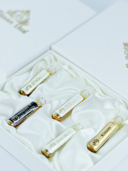 Pure Oud Sample Set by Hasan Oud  5 x 0.5ml