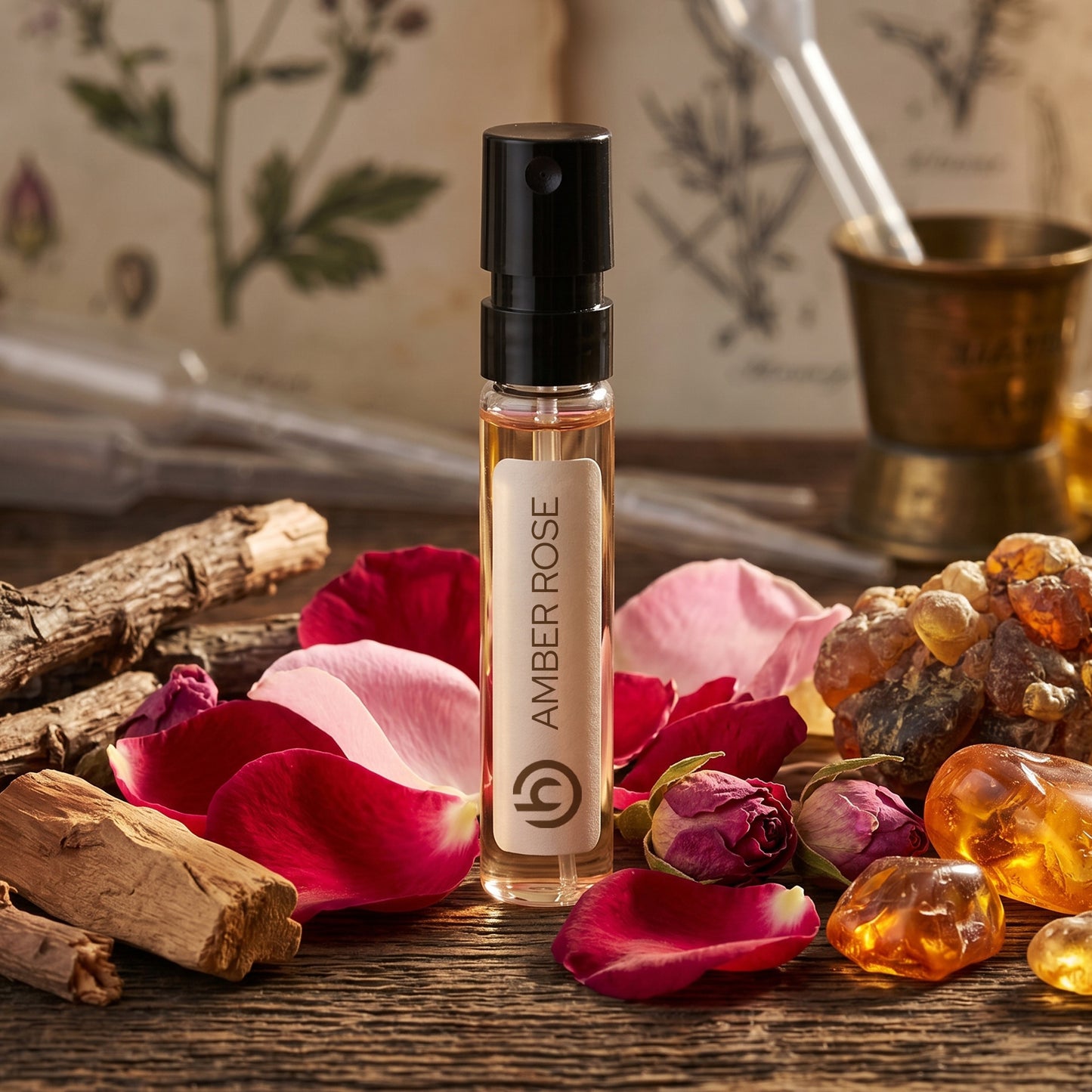 Amber Rose Perfume Sample 2ml