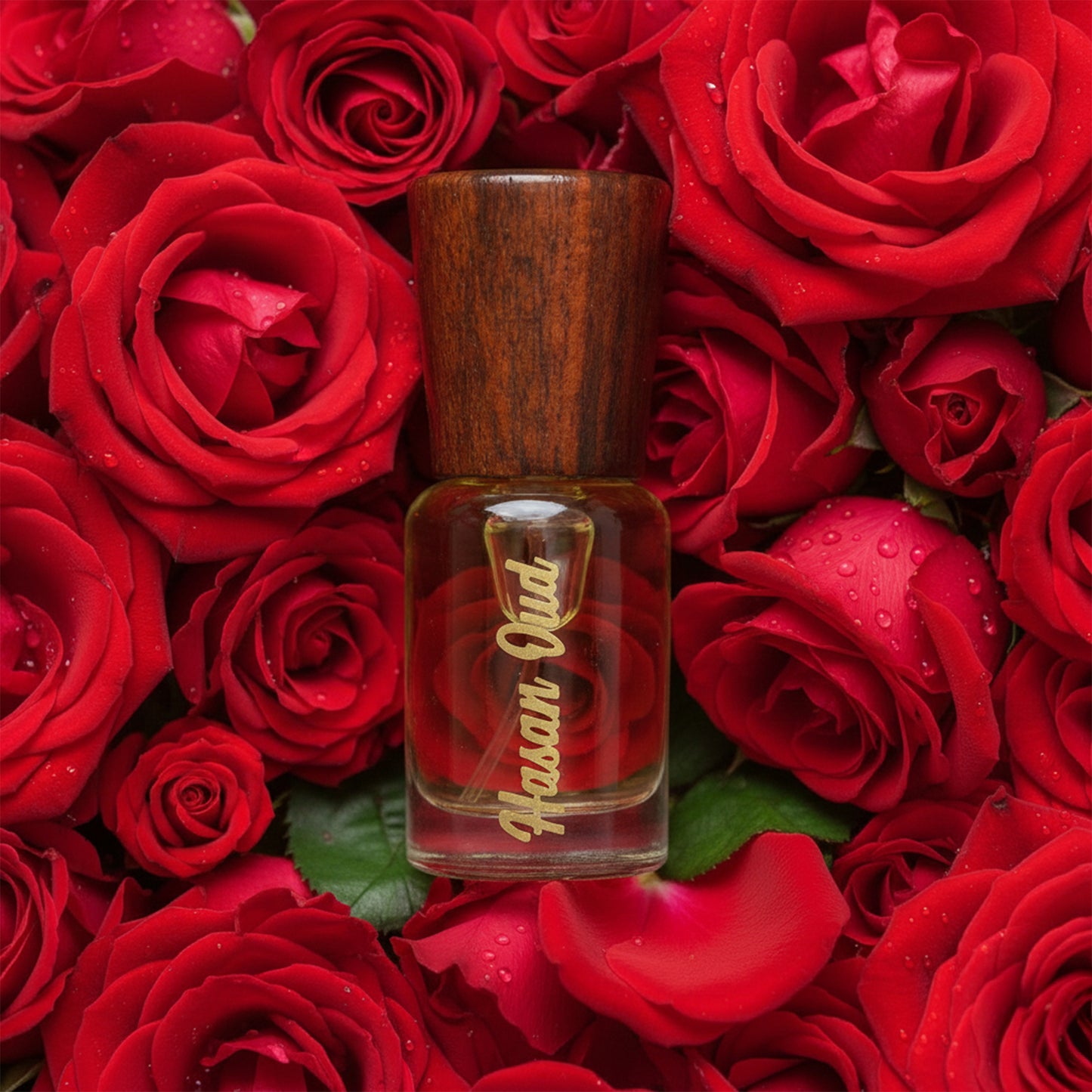 Amber Rose Premium fragrances By Hasan Oud Alcohol Free Attar