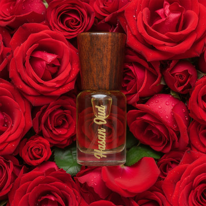 Amber Rose Premium fragrances By Hasan Oud Alcohol Free Attar