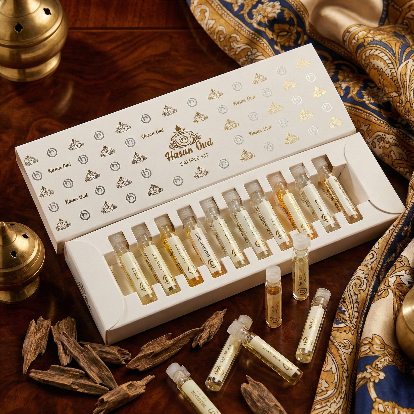 Attar Sample Set by Hasan Oud 20x1ml