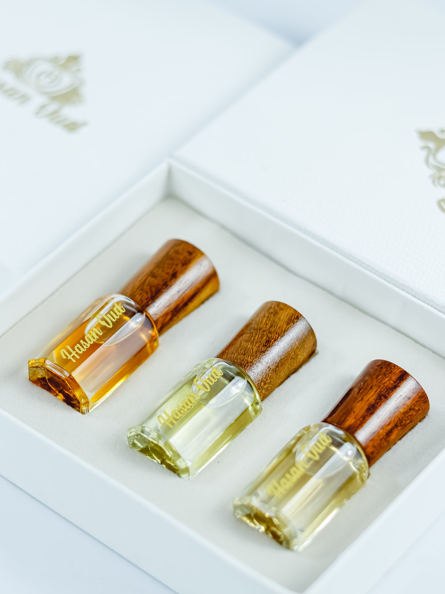 Oud Attar Combo By Hasan Oud  3 x 6ML