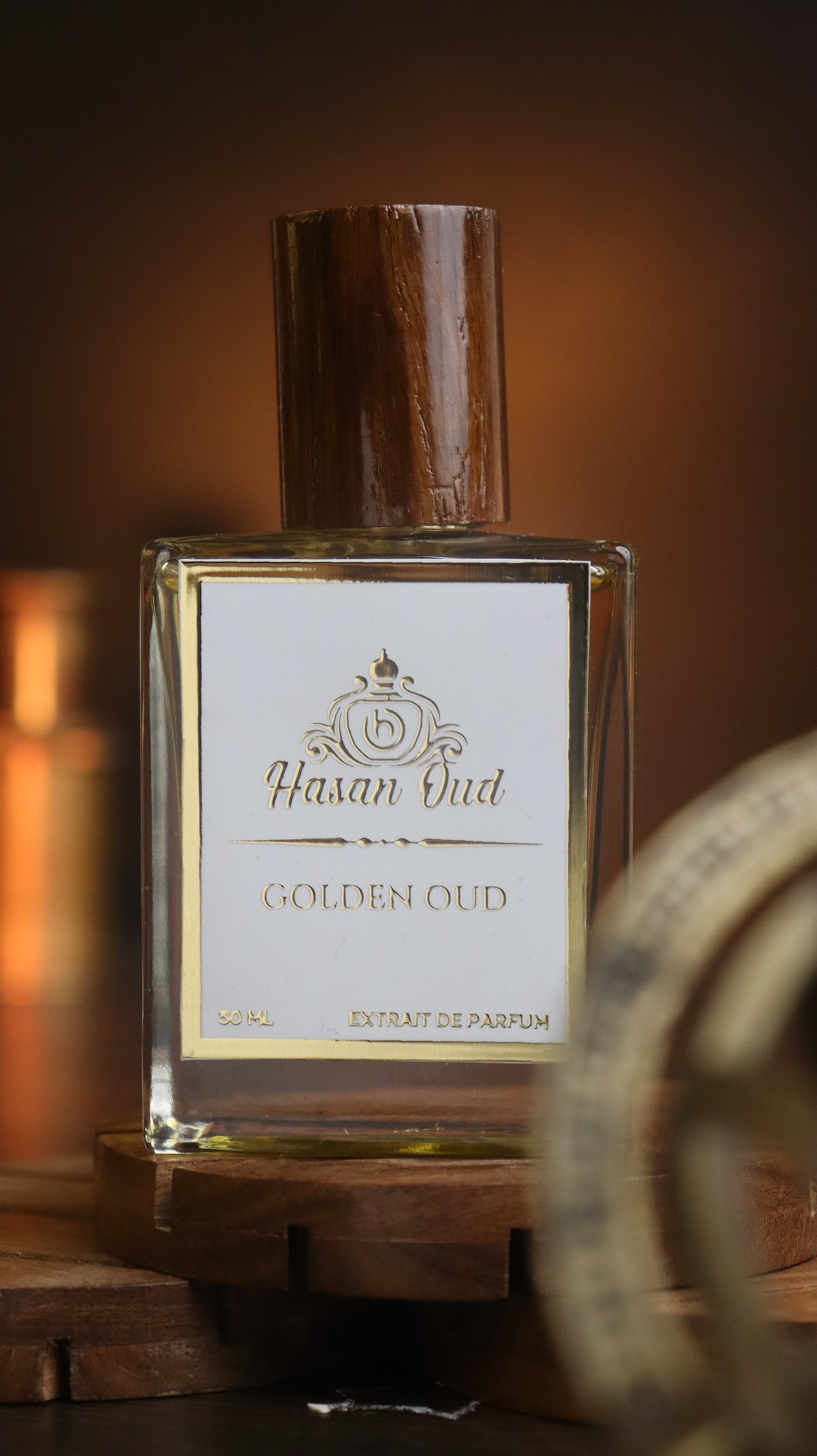 Golden Oud Premium Fragrances By Hasanoud Pure Perfume 50ml