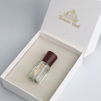 Silver Oud Premium Alcohol Free Attar By Hasan Oud