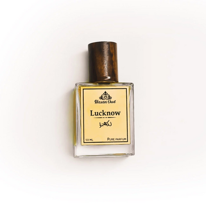 LUCKNOW By Hasan Oud Pure Perfume Powerful Unique Gourmand Perfume