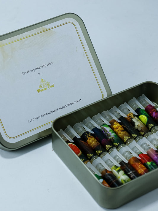 Timeless Perfumery Notes – 20ml Set by Hasan Oud