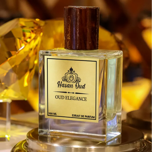 OUD ELEGANCE by Hasanoud extrait de parfum Powerful clean oud Fragrance