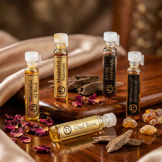 Premium Attar Sample Set by Hasan Oud 5x0.5ml