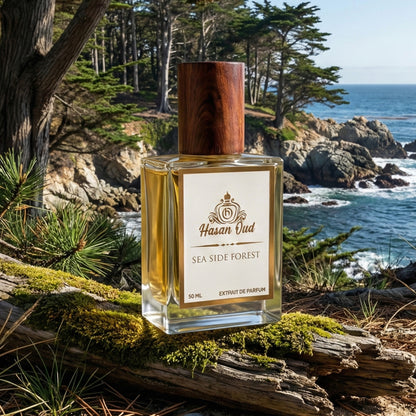 SEA SIDE FOREST  Premium Fragrances by Hasanoud extrait de parfum Powerful vetiver Fragrance
