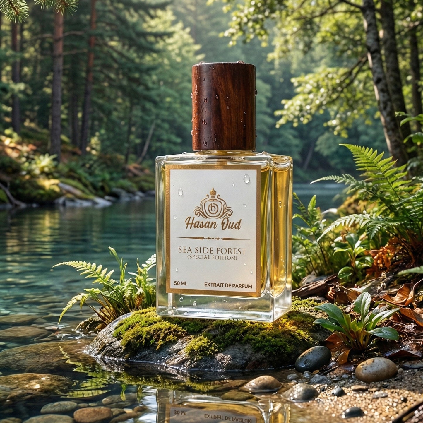 Sea side forest (special edition) from HASANOUD extrait de parfum vetiver perfume