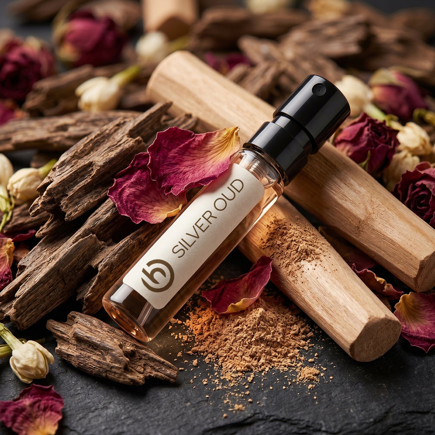 Silver oud Perfume Sample 2ml