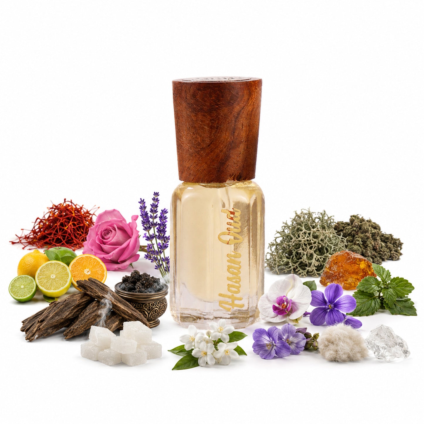 Silk oud Special Powerful Sweet Arabic Attar by Hasanoud
