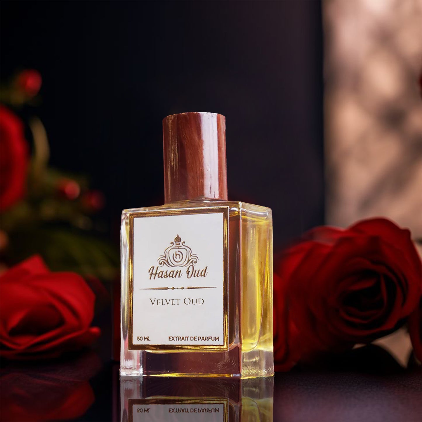 Velvet Oud Premium Fragrances By Hasan Oud Pure Perfume 50ml