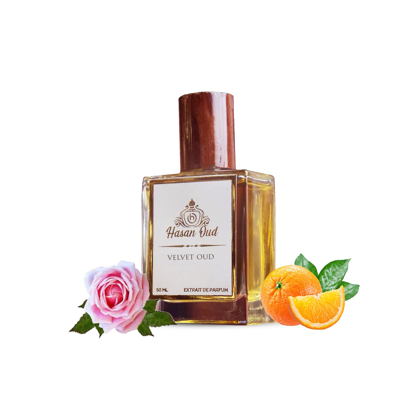 Velvet Oud Premium Fragrances By Hasan Oud Pure Perfume 50ml