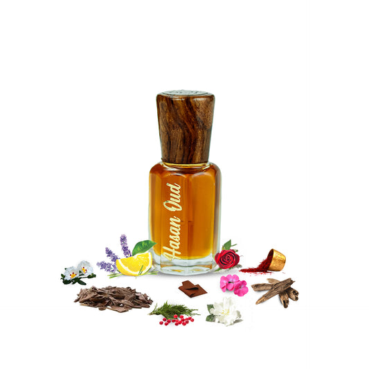 Luxe Oud by Hasanoud Alcohol Free Premium Attar