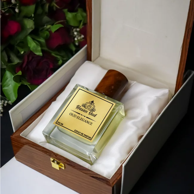 OUD ELEGANCE by Hasanoud extrait de parfum Powerful clean oud Fragrance